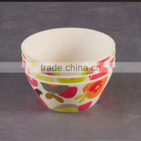 Colorful Decal Design Burst Sells Bamboo Fiber Dinnerware Sets photo-4