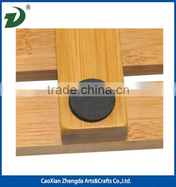 Fancy Bamboo / Wooden Bath Mat / Shower Floor / Shoe Tray photo-5