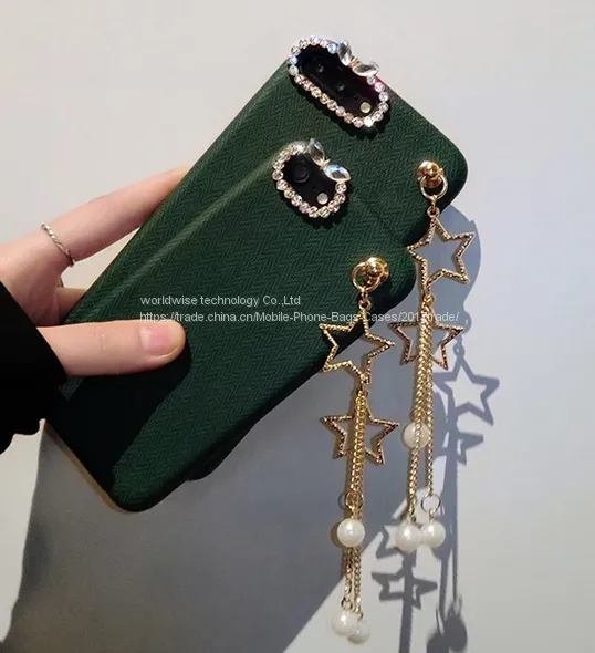 Imitation PU Leather Cell Phone Cover Shell Diamond Mobile Phone Cases for IPhone7/7Plus/6/6s/6plus/6splus Accessories photo-3