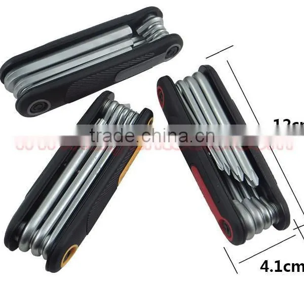T Type Handle Hex Wrench(spanner) Foldable Hex Key Wrench Folding Aluminum Alloy photo-3