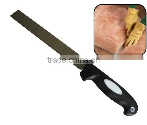 High Carbon Chrome Vanadium Fiber Glass Insulation Material Glass Fiber Multi Constuction Function Knife With Hardwood Handle photo-2