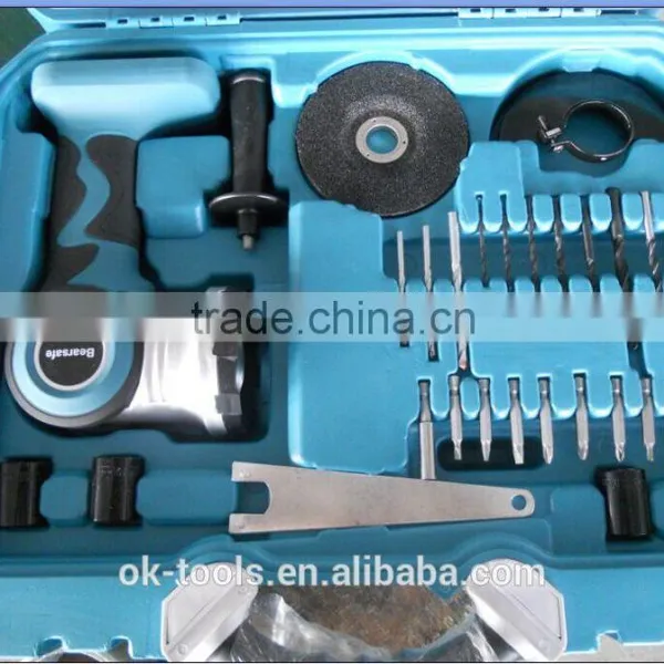 2014 New Modern Electric Drill Angle Grinder Impact Wrench Power Tool Sets 4 in 1 Combo Kit Tool Box photo-3
