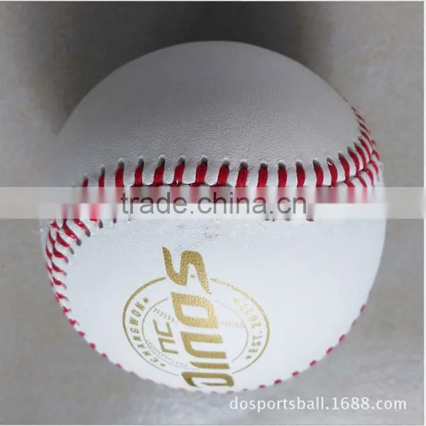 High Quality&cheap Price 9 Inch 108 Needles Custom PU Leather Cork Core Softball&baseball photo-3