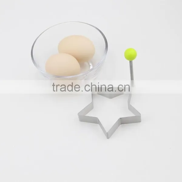 Novelty Stainless Steel Star Egg Pancake Mould photo-6