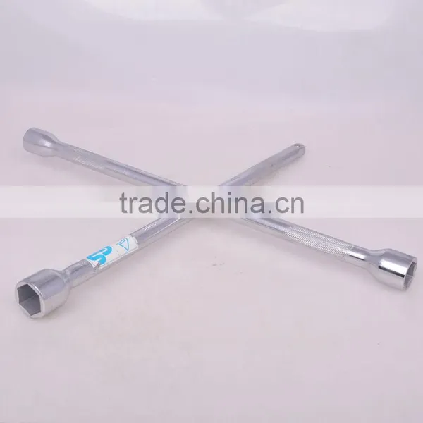 High Quality Mirror Finish Knurling Cross Rim Wrench/X Cross Rim Wrench photo-2