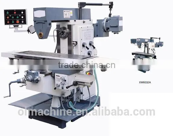 Vertical Knee-type Milling Machine, Universal Knee-type Milling Machine, Table 1320x320 1320x360mm photo-2
