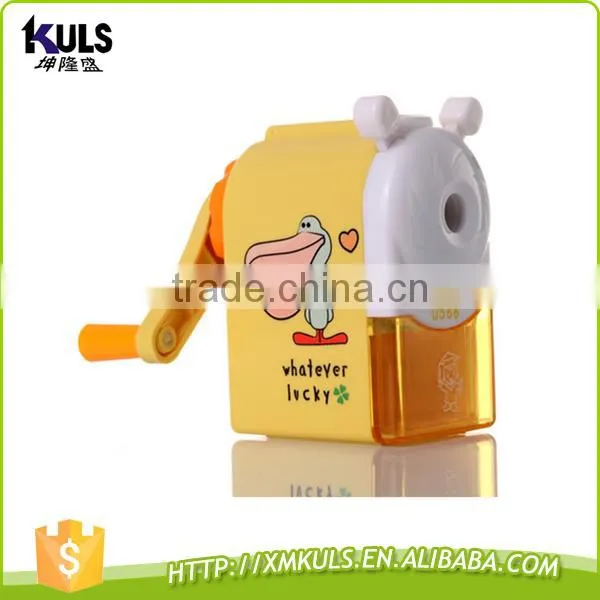 School Supplies Windmills Cartoon Hand Plastic Pencil Sharpener photo-2