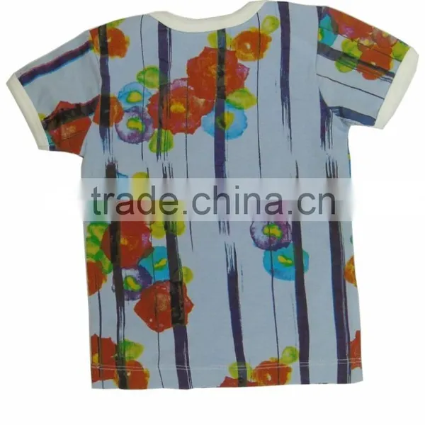 Organic Quality New Design Long and Short Sleeve Baby t Shirts With Eco-friendly Knitted Baby Pants With Kids Matching t Shirt photo-2