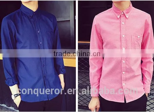 New Design Made to Measure Business Cotton Slim Men Shirt BS052 photo-2