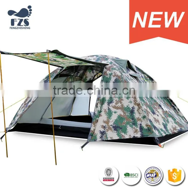 T05 Double Person Aluminum Pole Roof Tent Anti-rain Four Seasons Camping Equipment photo-4