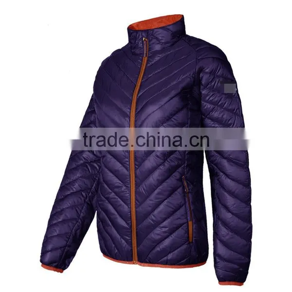 Wholesale Tailored Made New Arrival Quality Winter Soft Shell Women Quilting Padding Jacket photo-4