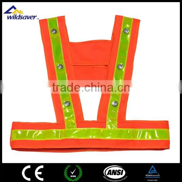 High Visibility Reflective School LED Child Safety Vest photo-4
