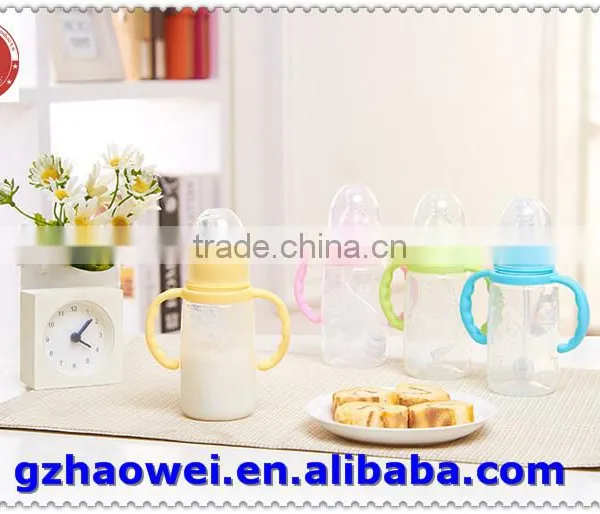 Food Standard Silicon Baby Bottle With Handle photo-5