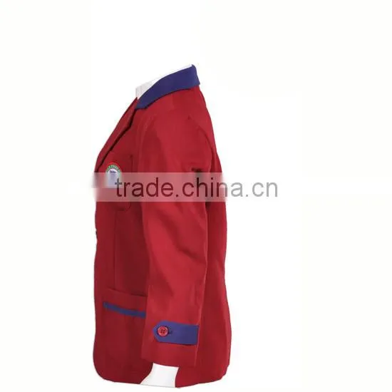 Fashion School Uniform Red Primary School Uniforms Kids School Uniform Design photo-3