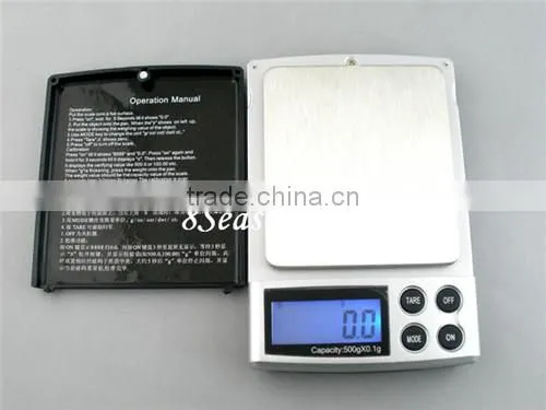 Black Case Packed Digital Scale LCD Electronic Pocket Balance Scale photo-2