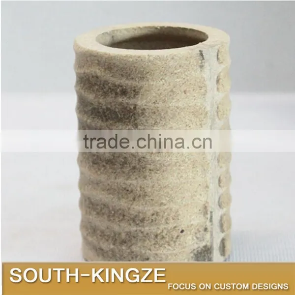 Multiple Design Wood Cylinder Candle Holder photo-3