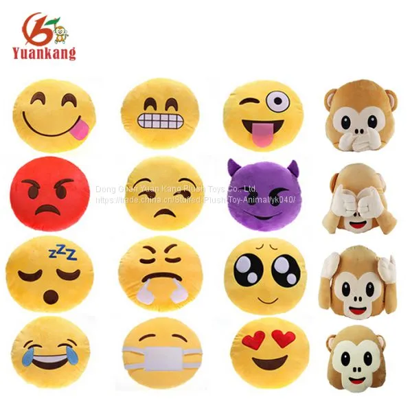 Custom 35Cm Cheap Throw Pillow Whatsapp Emoticon Plush Poop Emoji Pillow For Decorative photo-2
