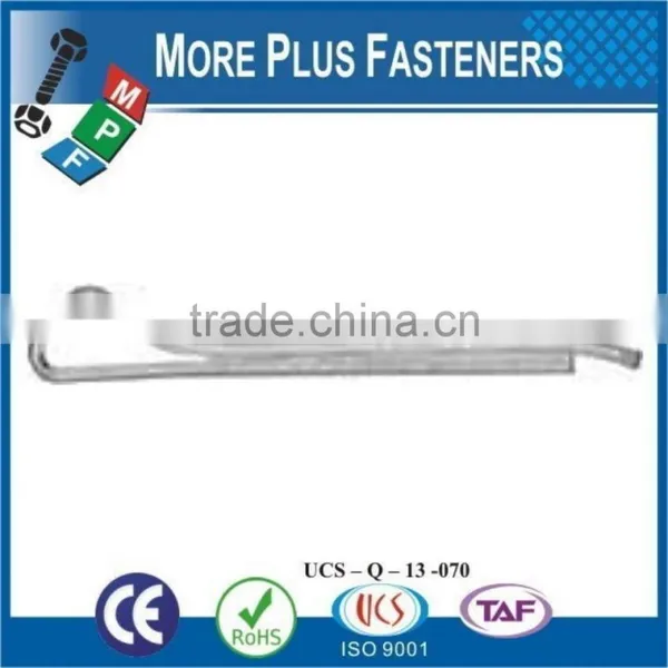 Made In Taiwan High Strength Spring Material Hammerlock Cotter Pin Stainless Steel Carbon Steel photo-3