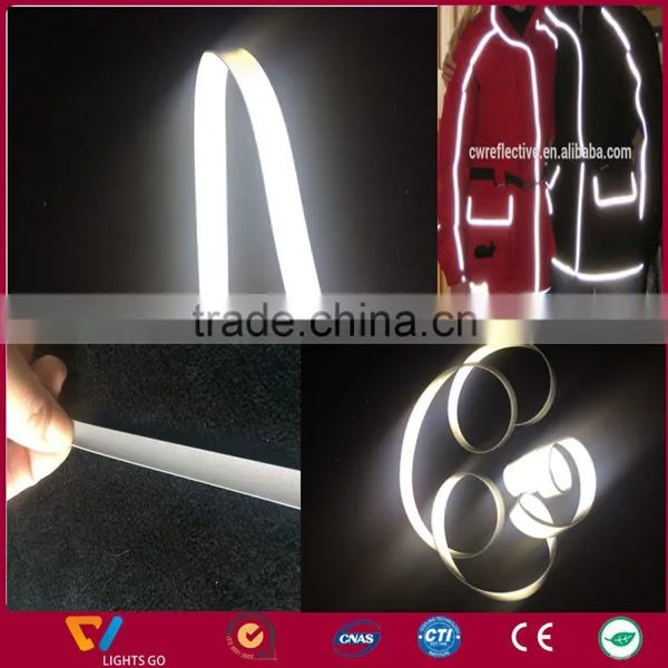 Fashion Women Suit With Contrast 3m Reflective Stripes for Clothing photo-2