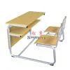 Sell School Furniture (student Desk and Chair)FT-0502 Detachable Double Desk& Chair