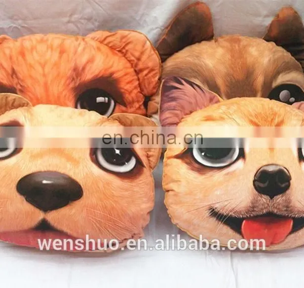 Fashion Cute Cat Face Cushion For Reading In Bed For 2015 photo-2