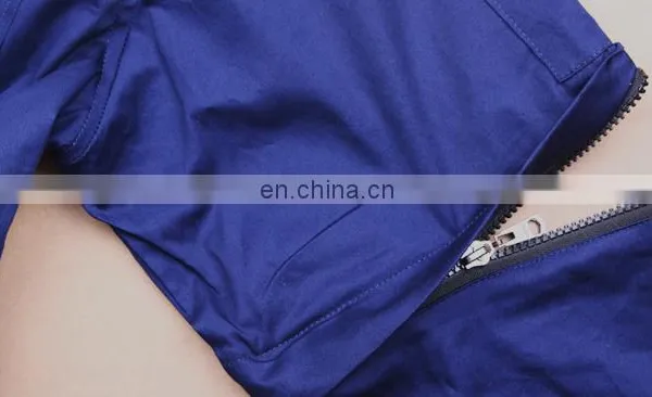 Hot Sale Custom Breathable Uniform Short Long Sleeve Coverall For Corporate photo-4