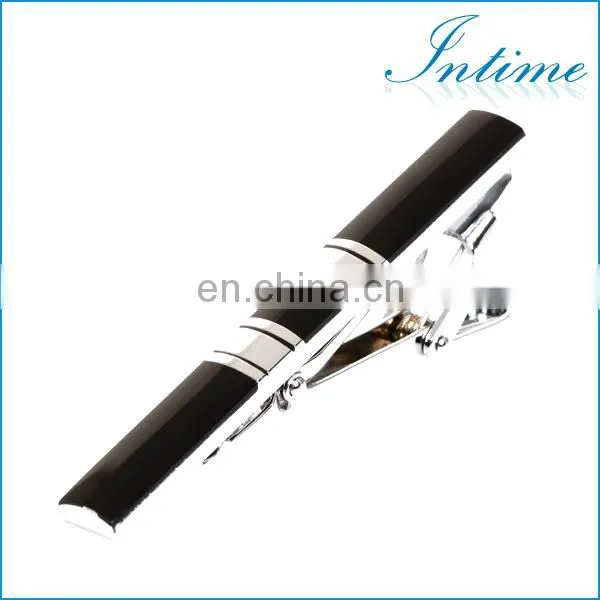 Metal Enamel Cufflink and Tie Clip Set
