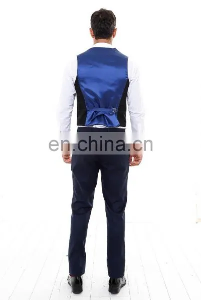 New Fashion 2 Button Plain Mens Suit (3 Pieces) photo-6