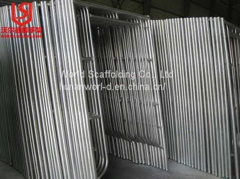 Factory Directly Sale Galvanized Construction Main Frame Scaffolding Painted Made In China photo-2