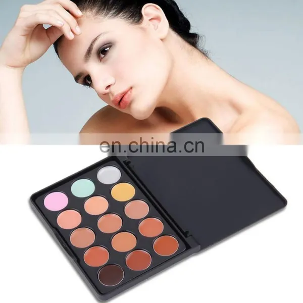 15 Color Cream Concealer Palette for Face Makeup
