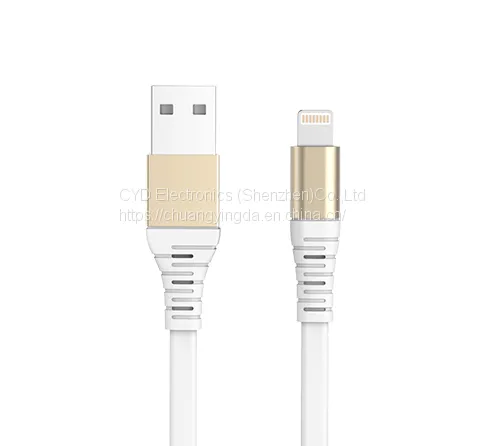 MFi metal nylon charging & sync cable