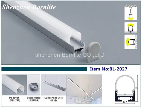 Anodized Led Strip Aluminium Profile for Led Strips Recessed Channel photo-4