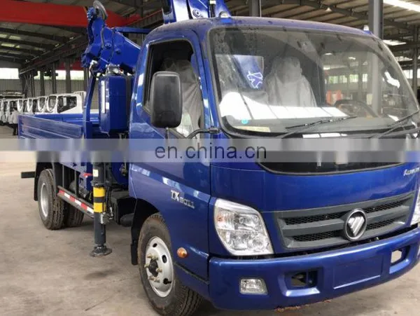 Foton Chassis 4 Meter Truck Mounted Crane for Sale photo-2