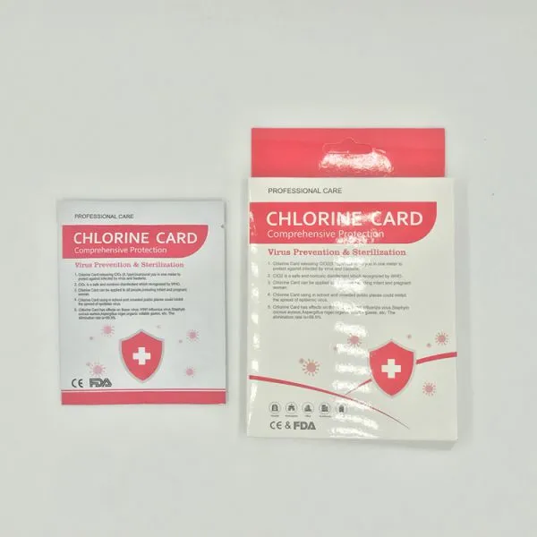 Chlorine Dioxide Clo2 Anti Virus Blocker Shut Out Air Doctor Card photo-4