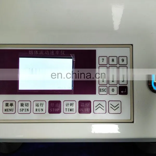 ZONHOW MFR & MVR XNR-400B MFI MFR Melt Flow Rate Tester Look for Agents photo-6