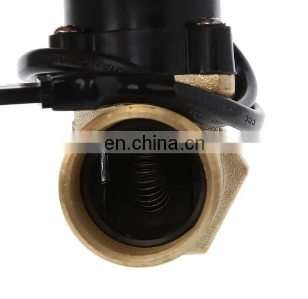 Liquid Booster Solar Heater Brass HT800 One 1 Inch Water Pump Flow Sensor Switch photo-6