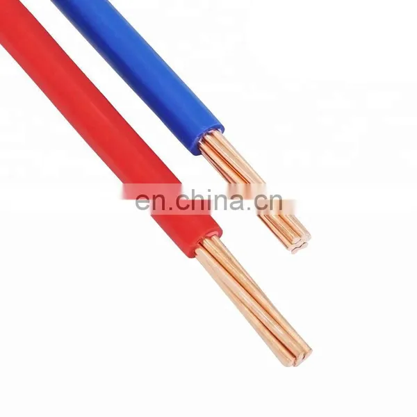 Bv1.5mm2 2.5mm2 Wire Solid Pvc Cable 4mm 10mm Cable de Cobre photo-3