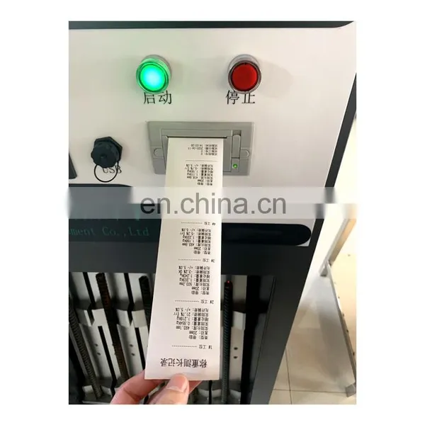 Automatic Rebar Weight Ratio Length Detection Testing Equipment photo-4