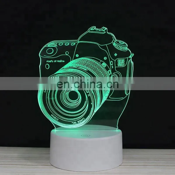 2018 New Arrival 3d Acrylic Night Lamp for Kids photo-3
