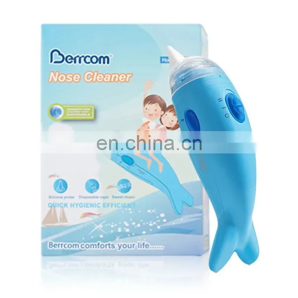 Newborn Baby Products Electric Nose Cleaner Nasal Aspirator With Cute Music photo-5