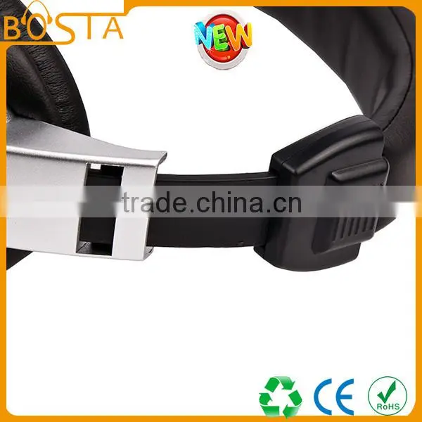 Silve and Black Standard Cheap Gaming Headphone With Mic photo-4