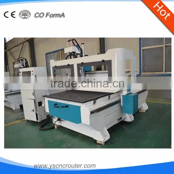 1325D-2 Multi 2 Spindles 3d Cnc Router Machine for Making Door photo-4