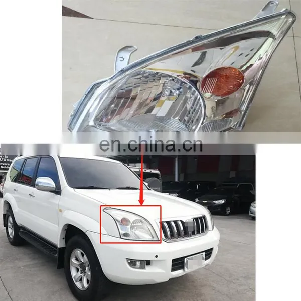 Halogen Head Lamp OEM 81170-6A051 81130-6A221 81170-6A061 81130-6A231 Headlight for Land Cruiser Prado 2003-2004 photo-4