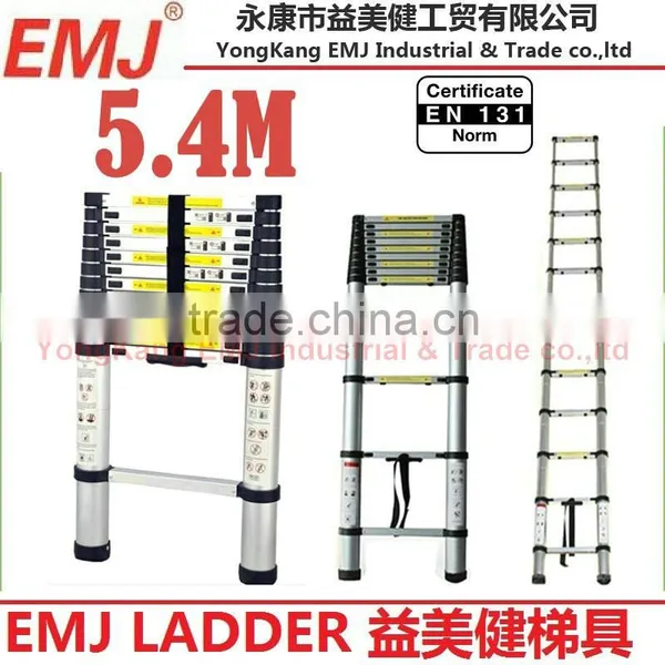 5.4m Single Telescopic Ladder