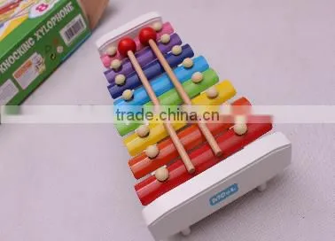 2016 Hot Sale Children Musical Instruments 8 Tones Xylophone Wood Musical Instruments photo-3