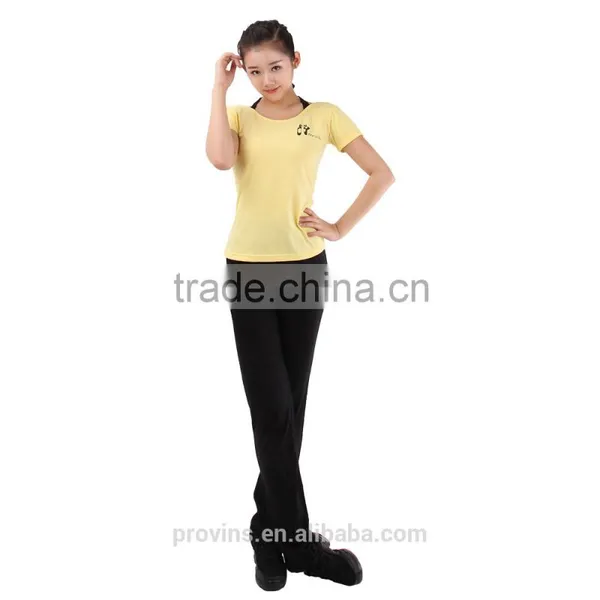 Girls Dance and Sports Tee Shirts, Short Sleeve Dance Tops photo-2