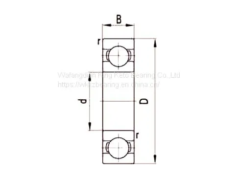 618/630 M Deep Groove Ball Bearings 630X780X69mm WKKZ 10008/630 Bearings Origin China Bearings High Quality Precision Bearings photo-2