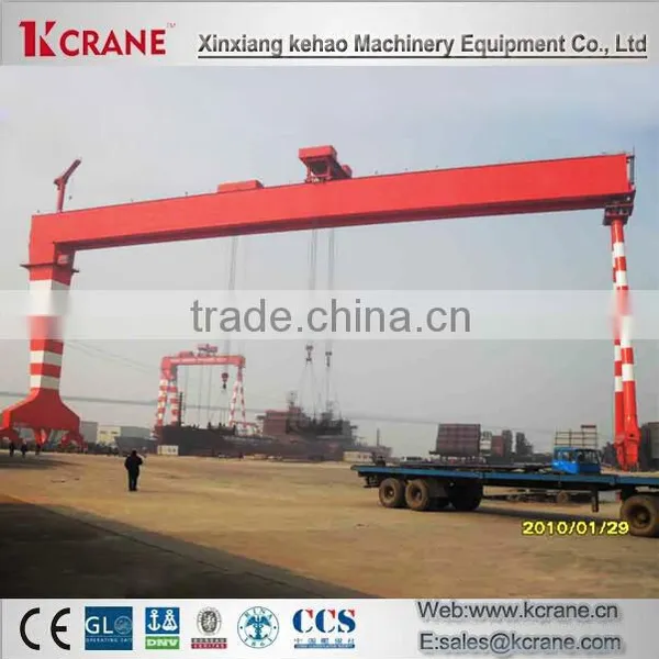Widely Used 600t Double Girder Shipbuilding Gantry Crane photo-2