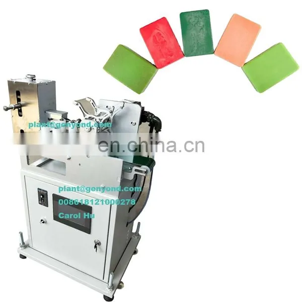 Genyond Factory Automatic High Speed Length Adjustable Electronic Bar Soap Cutter Cutting Machine for Soap Production Line
