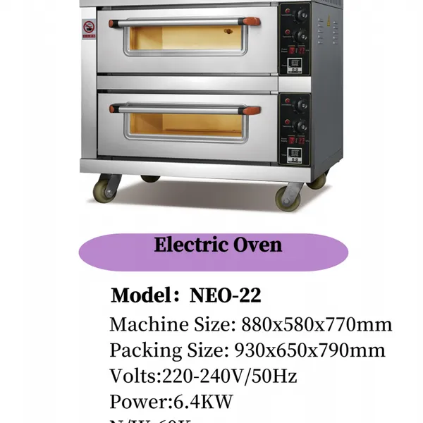 1deck to 4deck Gas/eletric Bakery Oven photo-3
